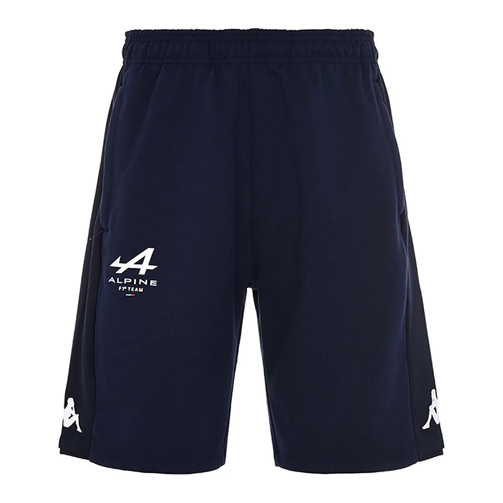 Kappa ALOZIP BWT ALPINE F1 TEAM - Short Homme blue dk/blue insignia