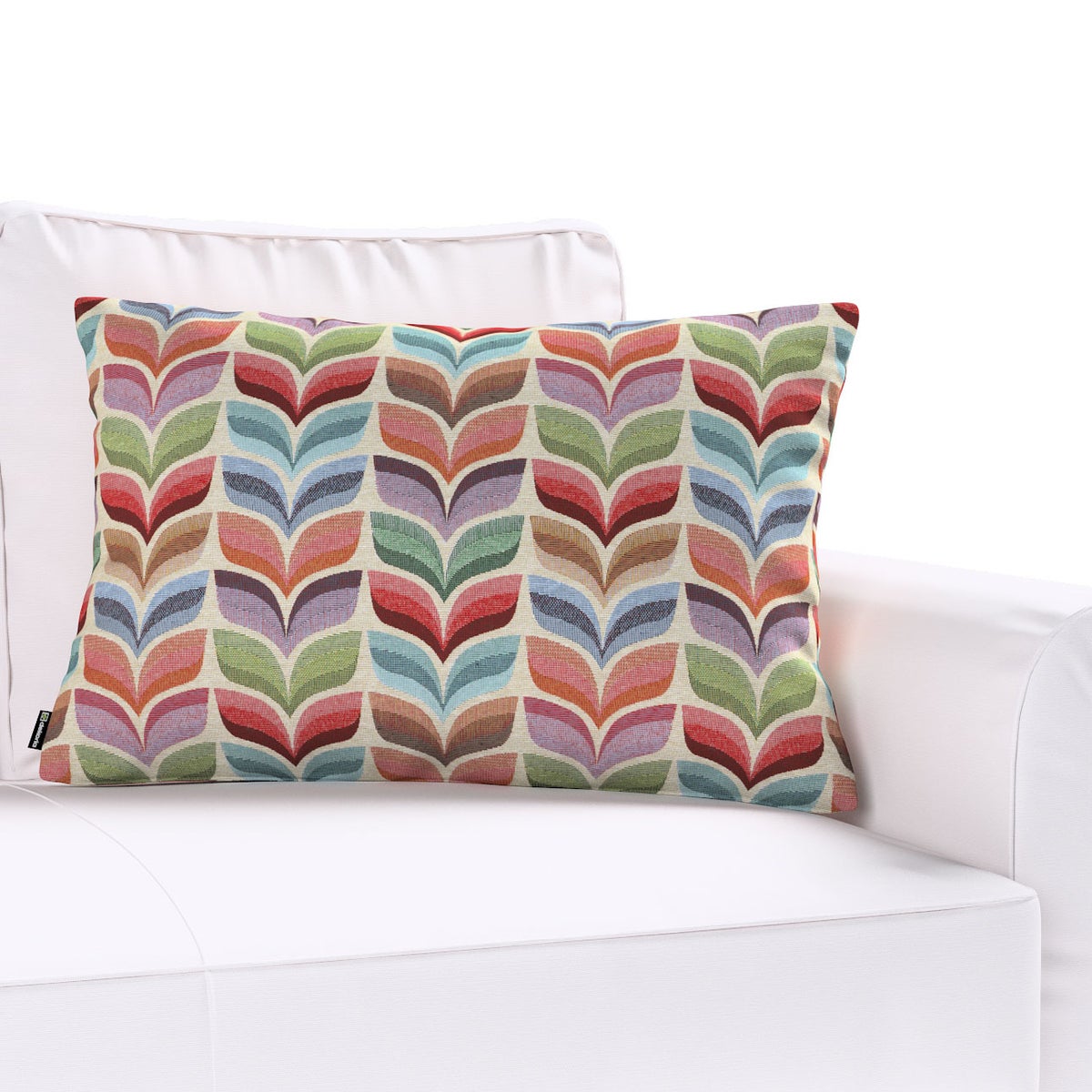Intenso roze kussensloop, 47x28 cm