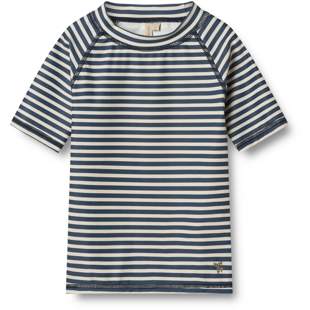 Køb Wheat Blue Stripe Bade T-shirt S/S Jackie