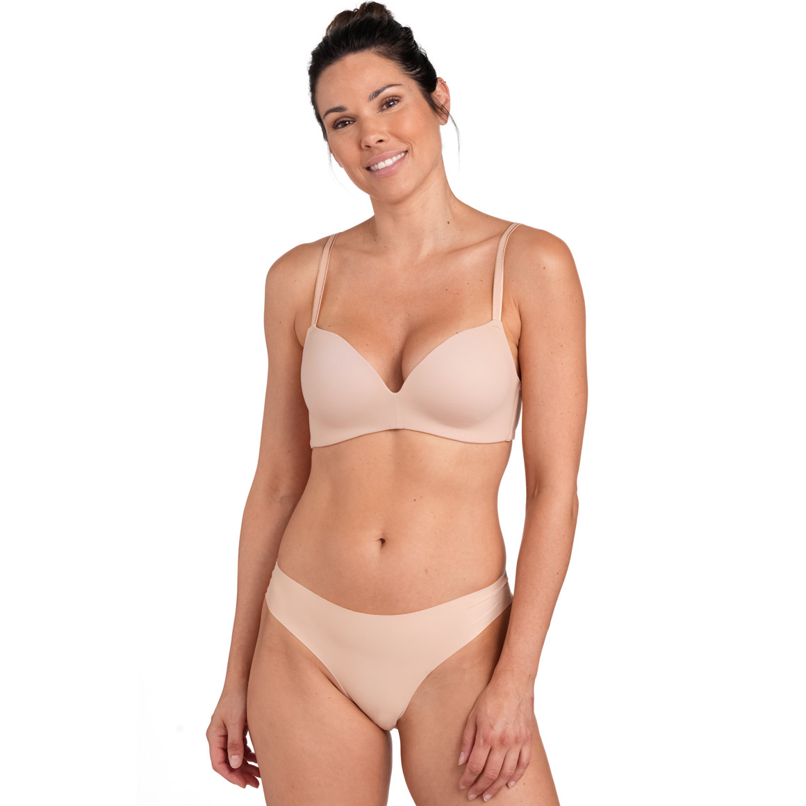 Gina Benotti Damen Soft-BH im Basic-Look beige