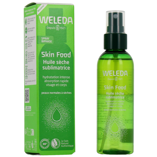 Weleda Skin Food huile sèche sublimatrice bio - Peau normale à sèche