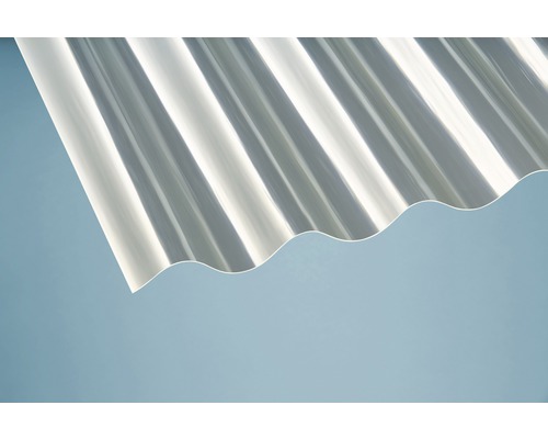 Gutta polyester golfplaat Sinus 130/30 naturel 1250 mm x 1000 mm x 1,4 mm