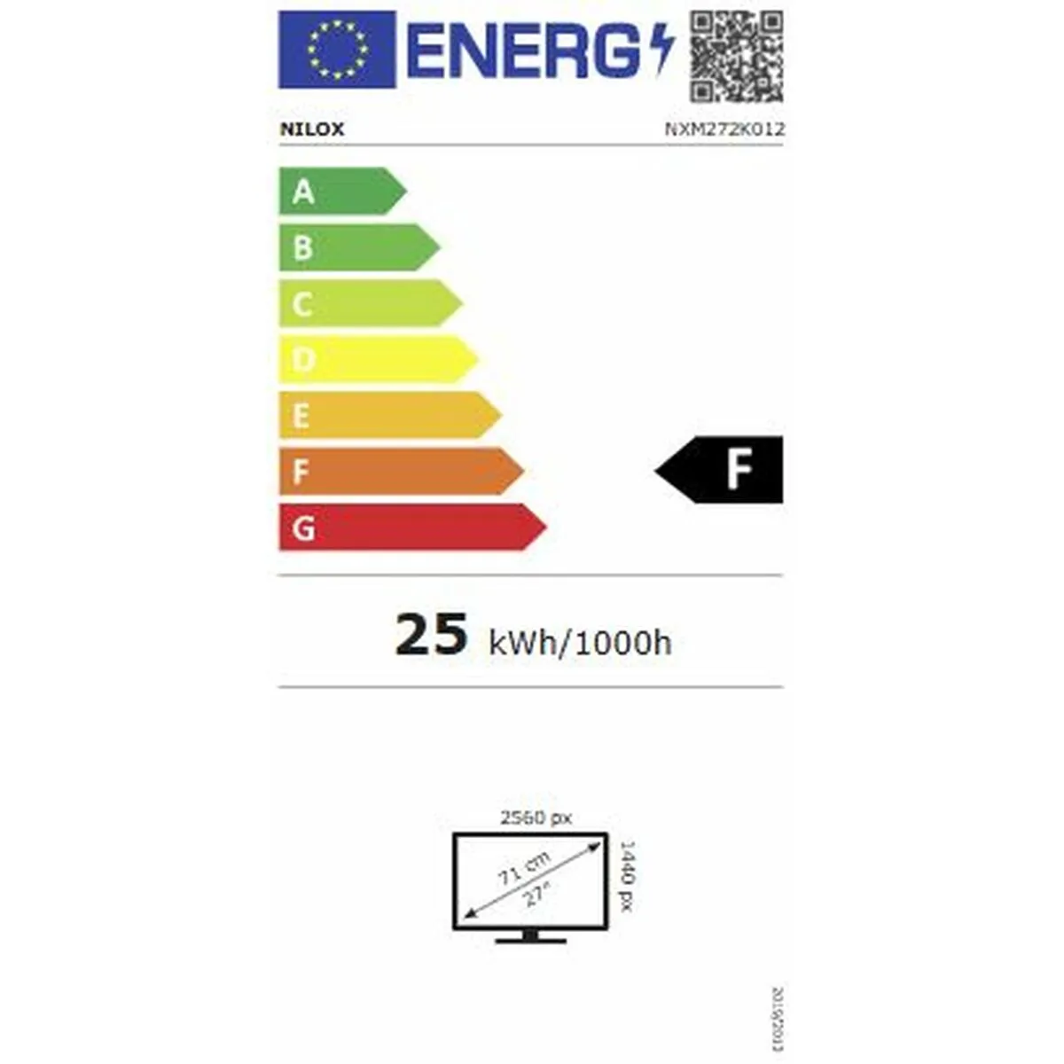 Écran Nilox NXM272K012 27