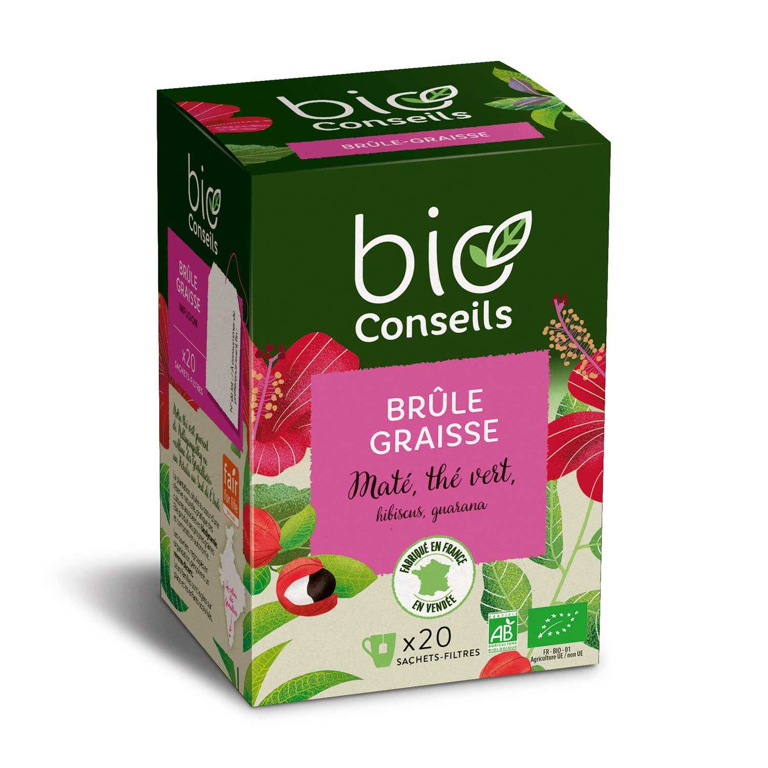 Infusion brûle-graisse Bio