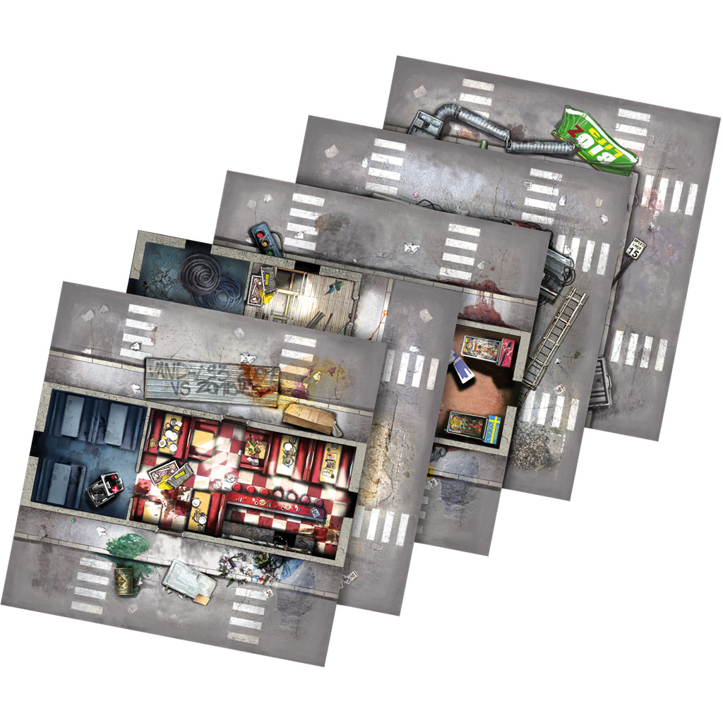 Zombicide (Saison 1) - 2ème Edition : Set de Dalles