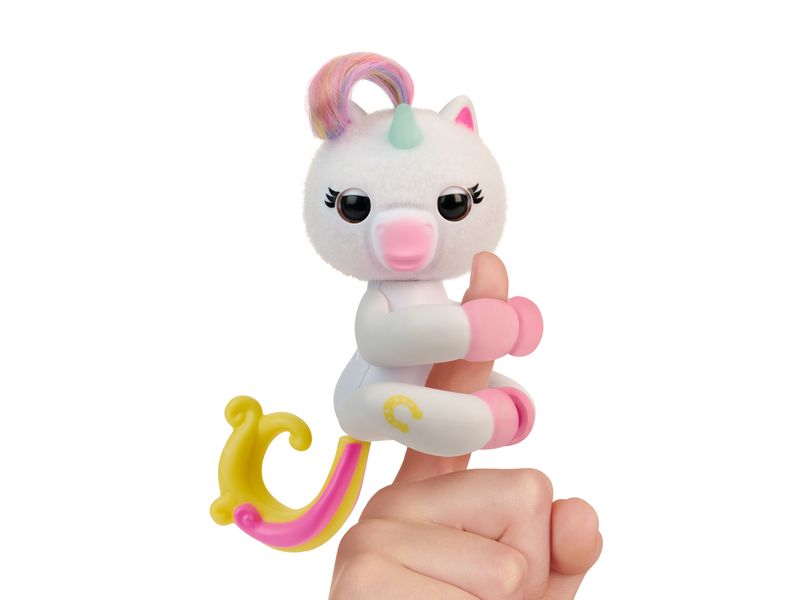 Wowwee Roboter Fingerlings Unicorn Lulu Lustiges und interaktives Einhorn