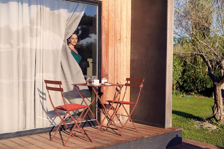 Fermob Bistro zitkussen 28x38 Anthracite