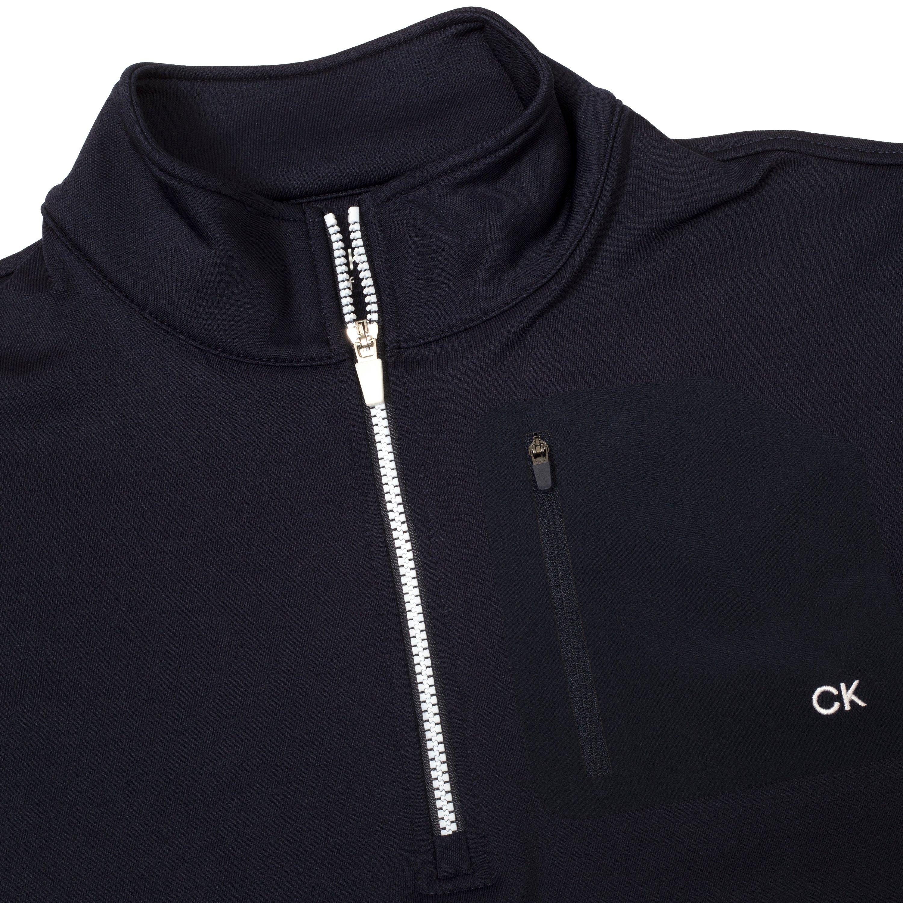 Calvin Klein Golf Delta Mid Layer Zip Top