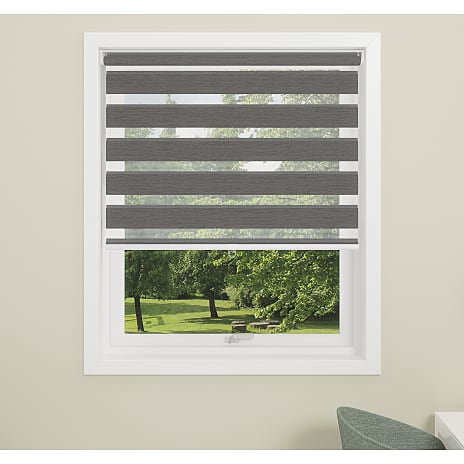 DEBEL Touch Duo rullegardin 110 x 175 cm - antracit