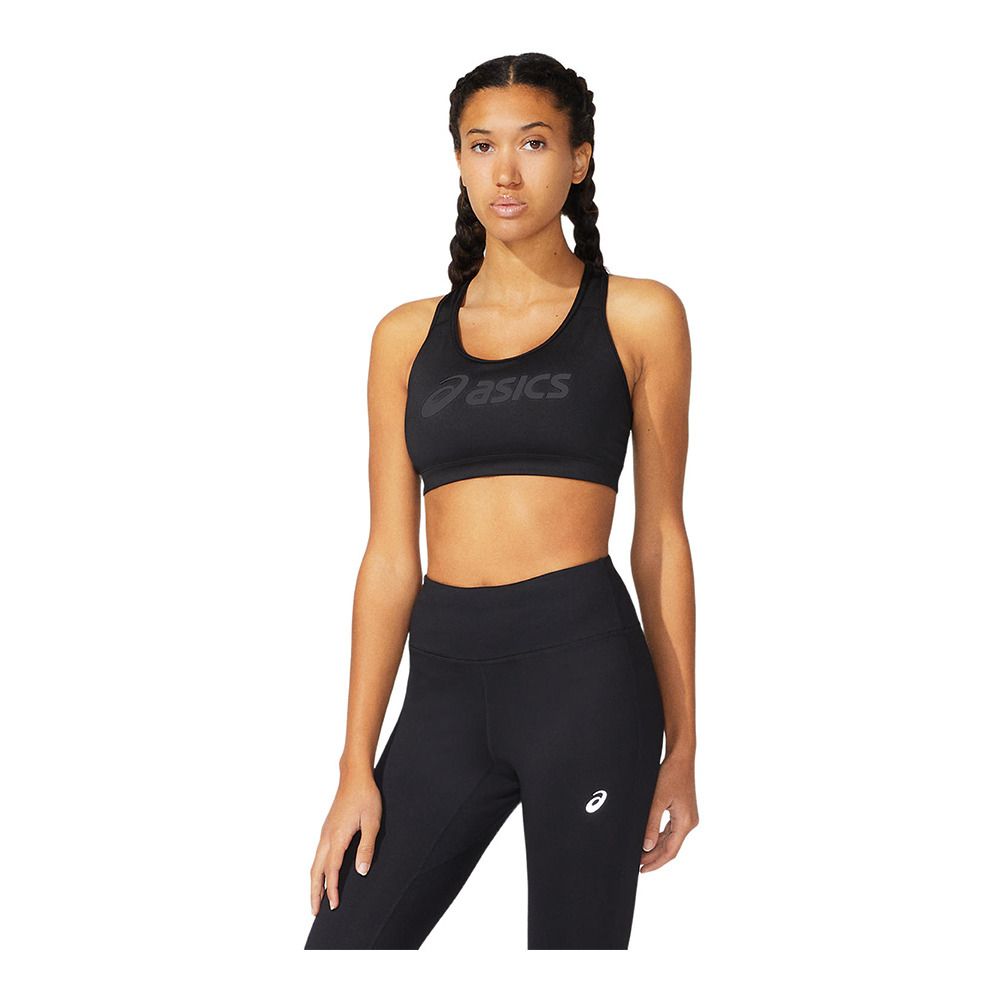 Asics CORE ASICS LOGO - Brassière Femme performance black/performance black