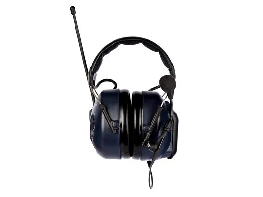 3M Peltor LiteCom MT53H7A4400-EU - Headset med radio - fuld størrelse - kablet - blå