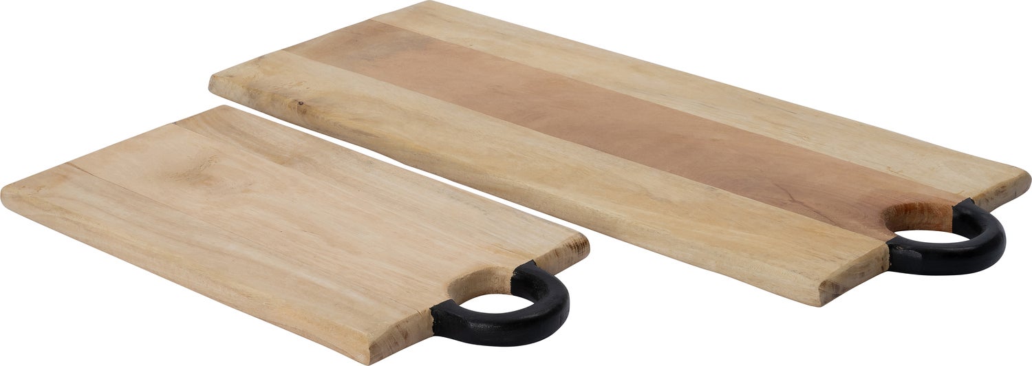Intratuin snijplank Joe mangohout 60 x 24,5 x 2 cm