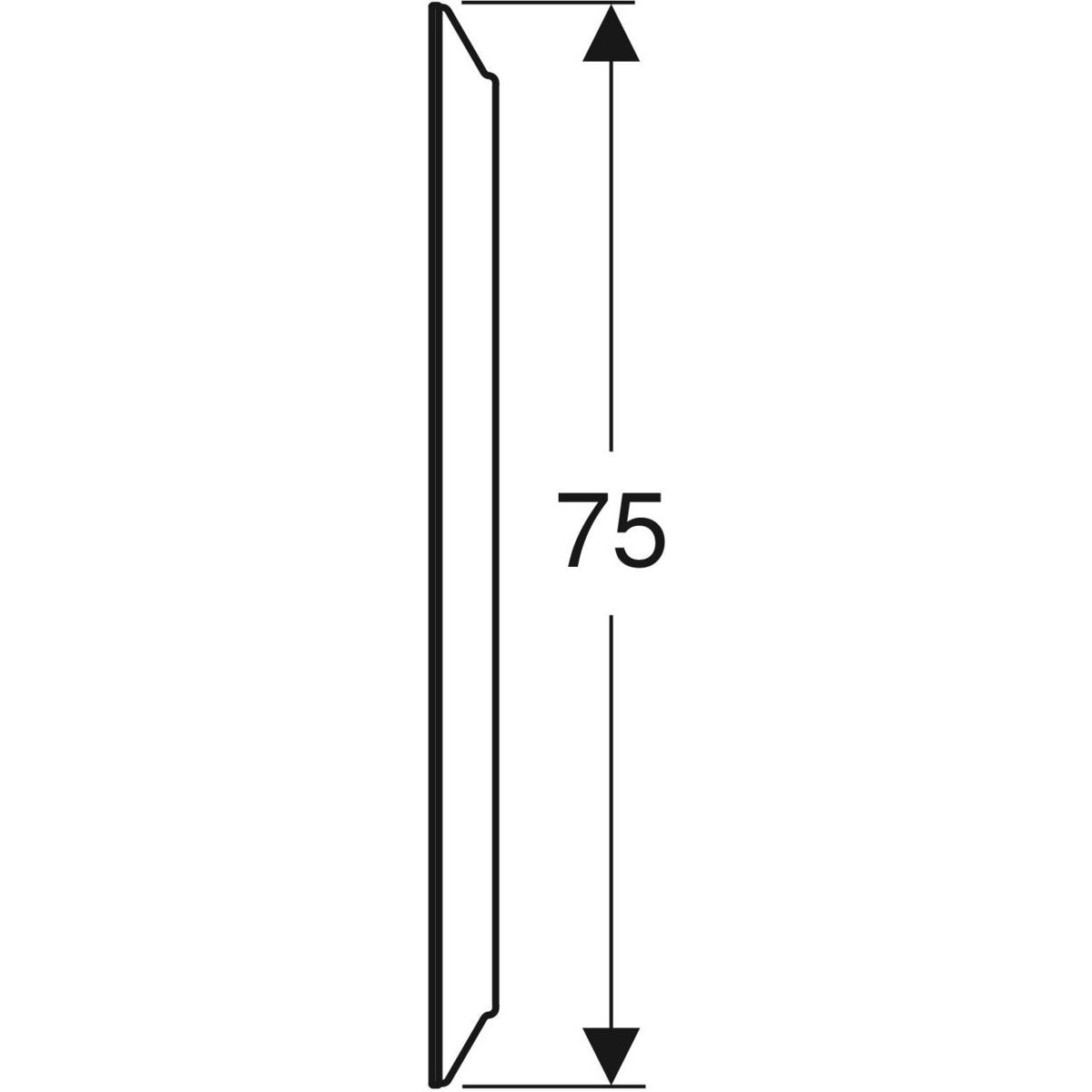 Geberit Option ronde spiegel met verlichting 75cm