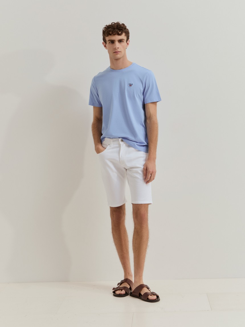 Bermudas em algodão