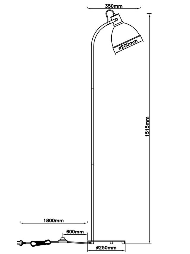Stehlampe 