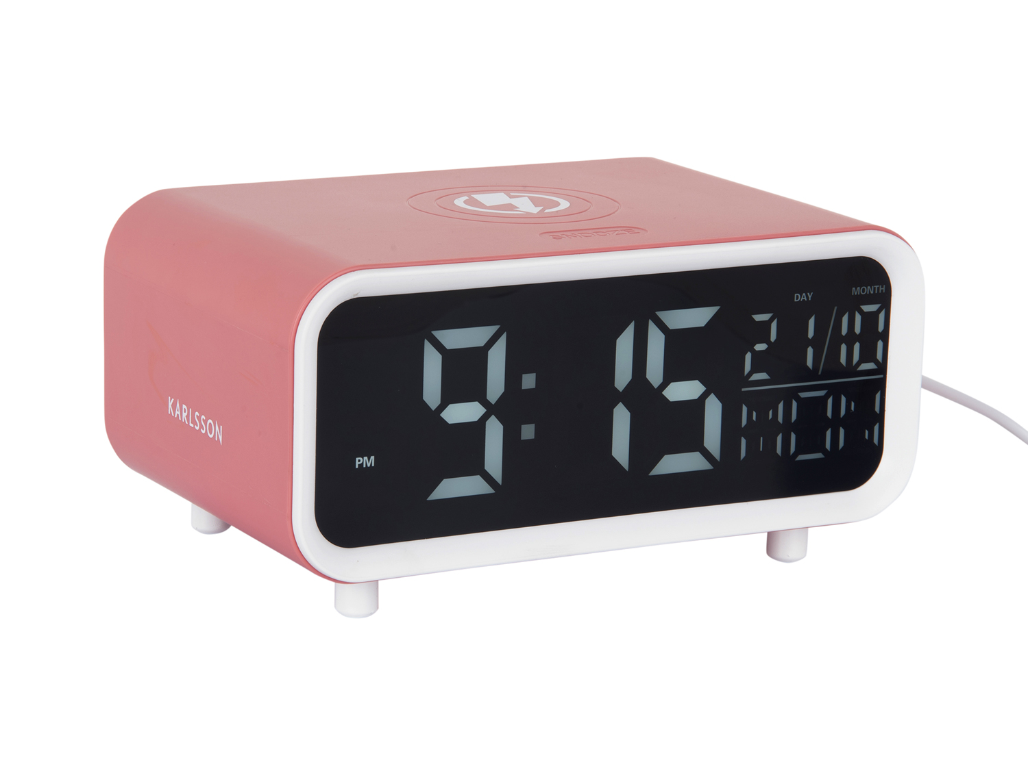 Wekker Chunky LED - Roze