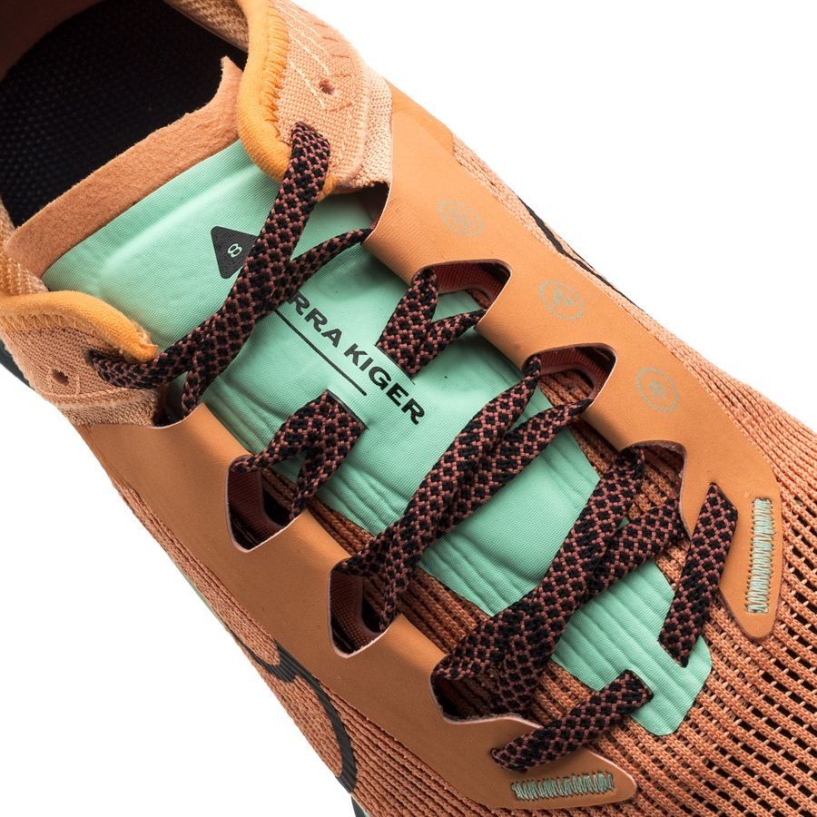 Nike Chaussures de Running Air Zoom Terra Kiger 8 - Orange/Noir/Vert Femme