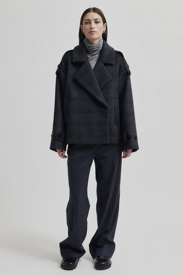 Second Female Belize Wool Jacket Vulcan