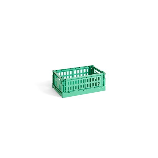 HAY Colour Crate Kasse, Dark Mint, S