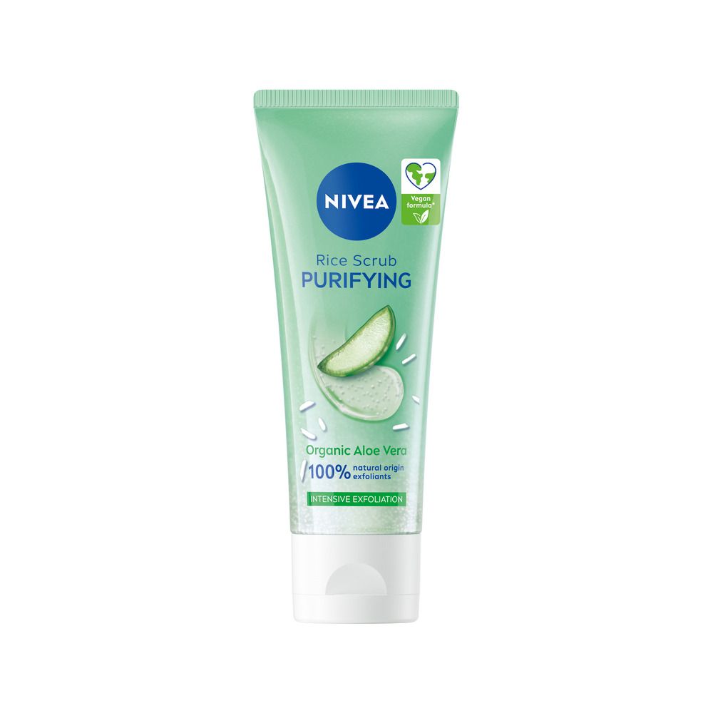 Nivea Purify Rice Scrub - 75 ml.