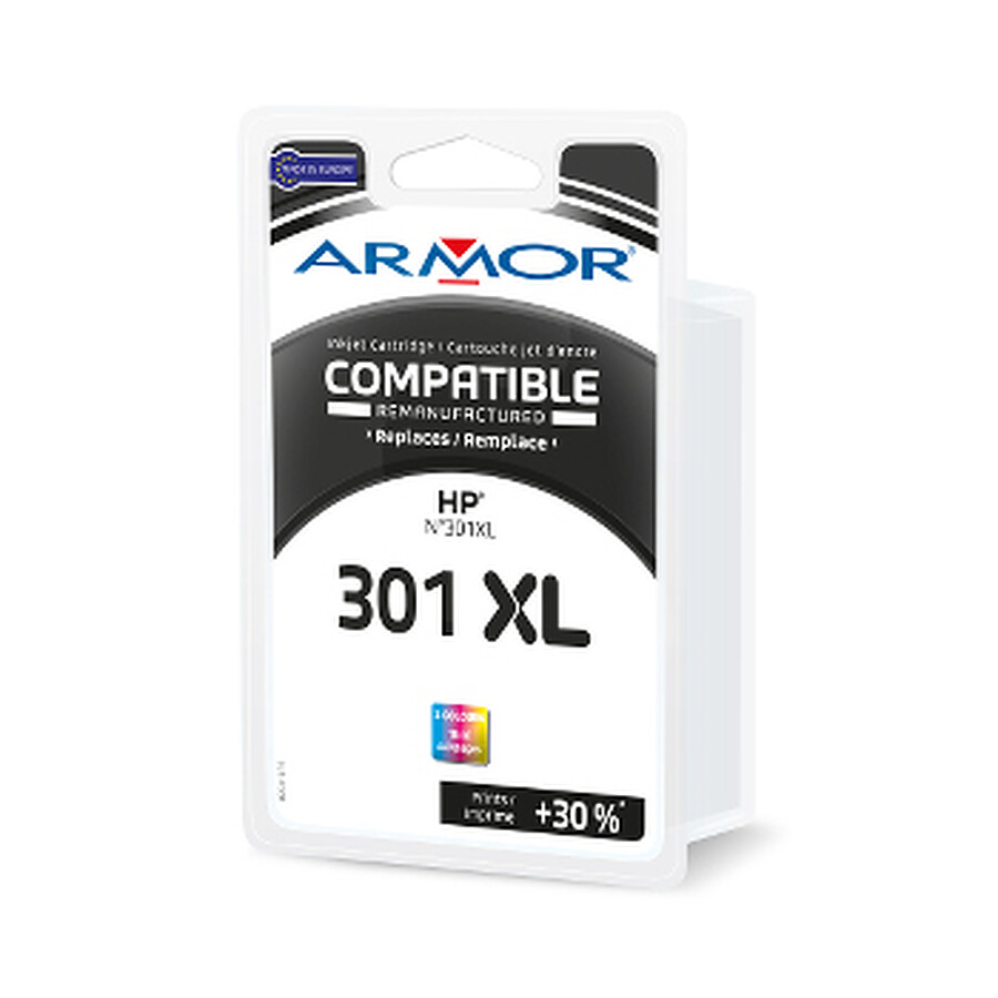 Armor Compatible HP 01XL (CH563EE) - Tricolore
