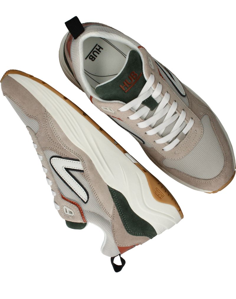 HUB Glide Sneakers Grijs Heren