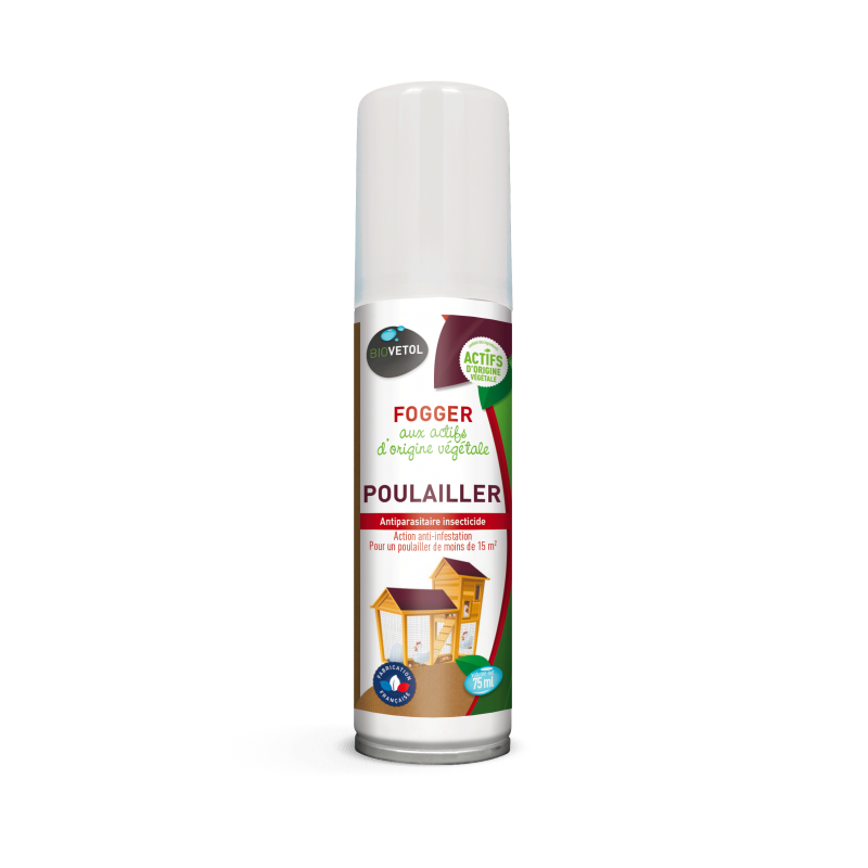 Diffuseur automatique insecticide poulailler- origine végétale - poulailler 15m²