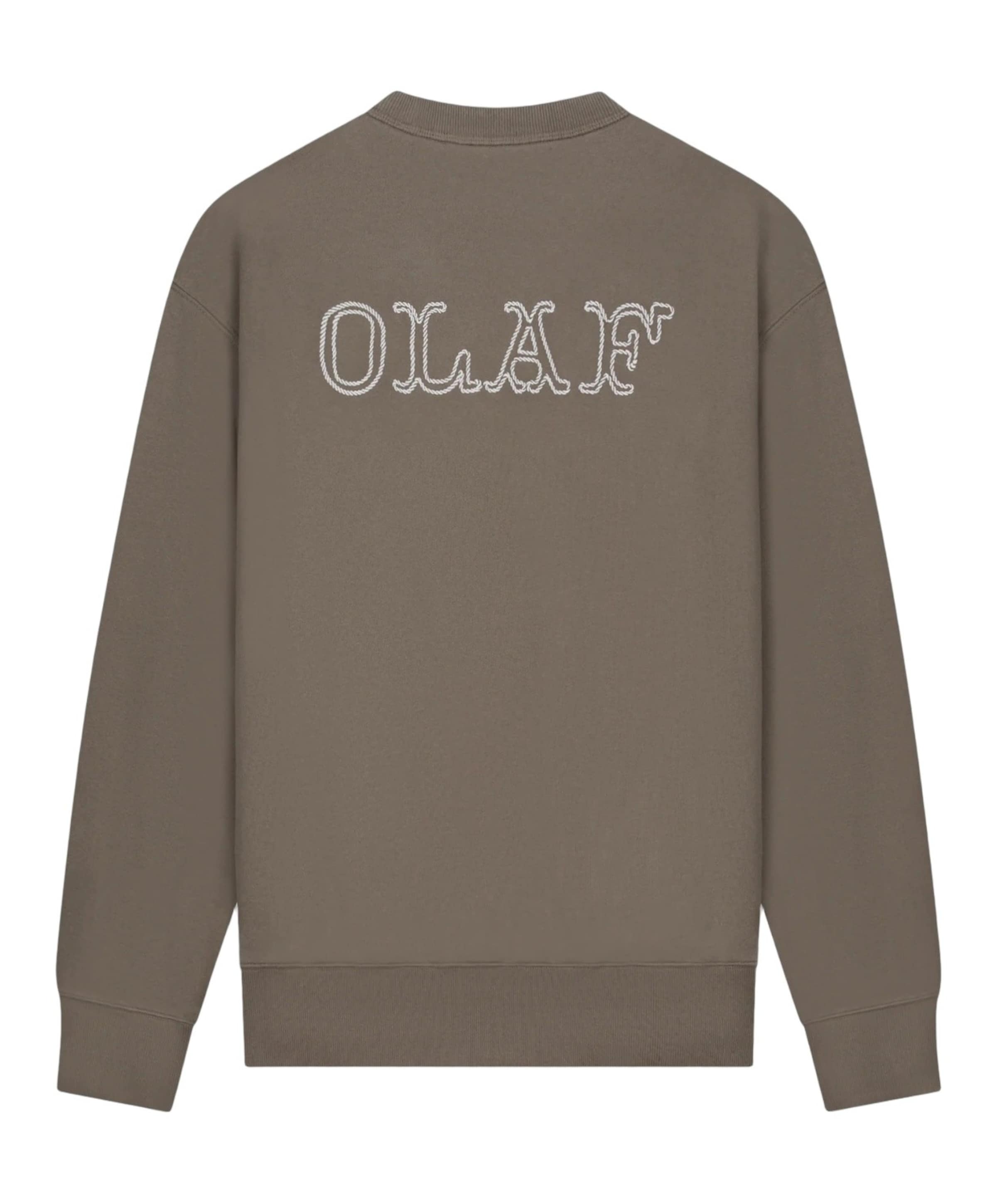 Olaf Heren sweater bruin