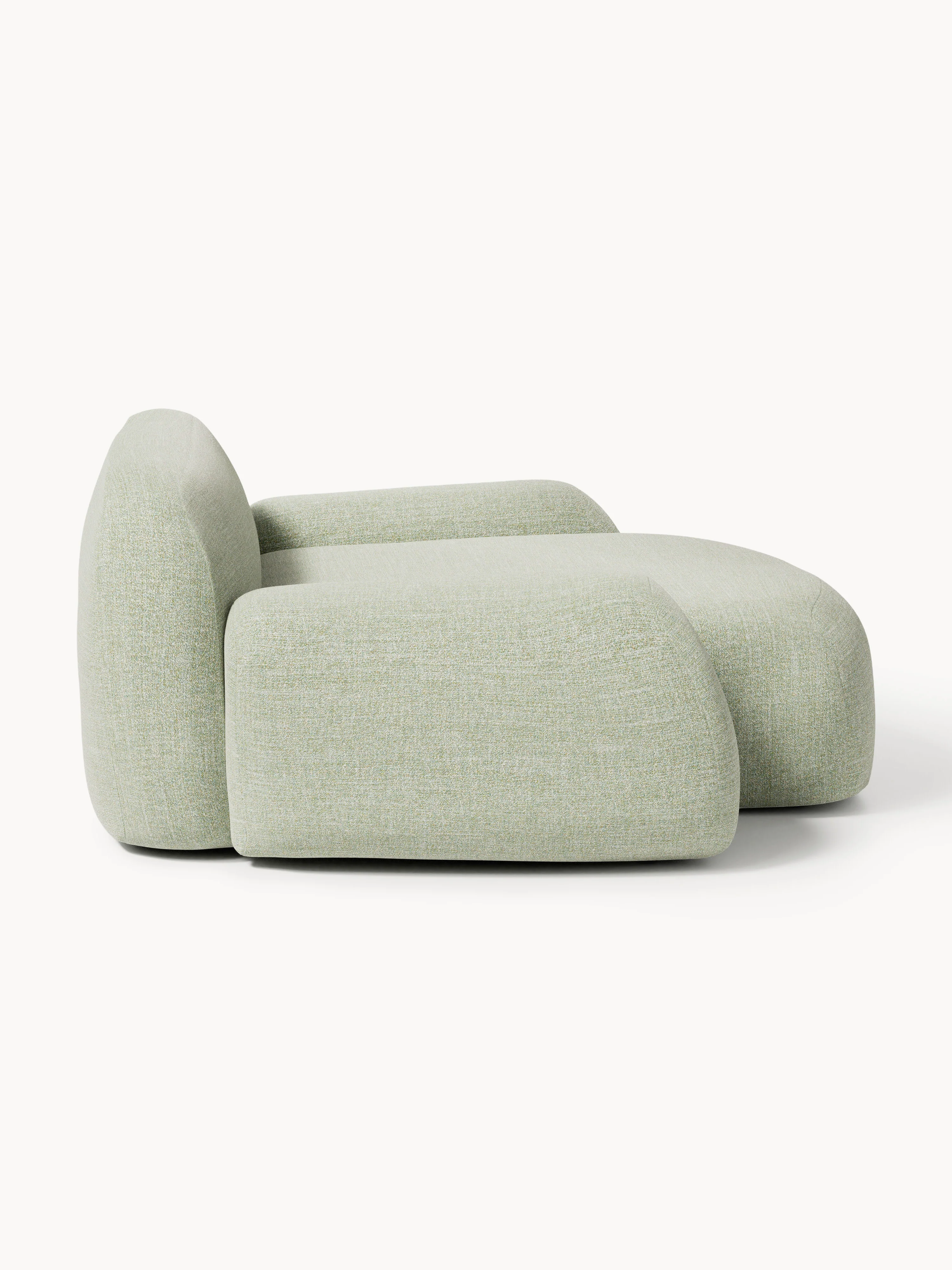 XL bouclé loungefauteuil Wolke
