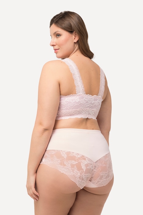 Bralette, Spitze, Reißverschluss, ohne Bügel