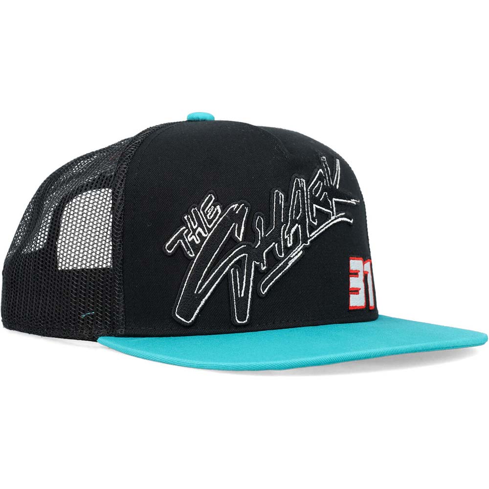 pedro acosta - Casquette flat trucker 31 The Shark Noir / Bleu