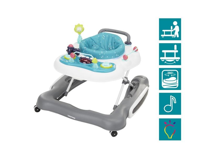 Babymoov Lauflernwagen 5 in 1 Mit Spieltablett