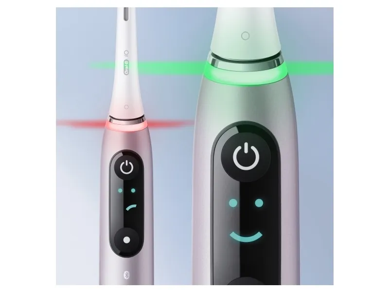 Braun Oral-B iO Series 9N, electric toothbrush (pink/white, Rose Quartz)