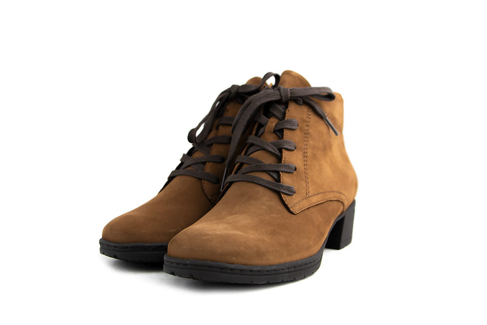 Hartjes Veterboots Cognac City Hip Boot Nuss