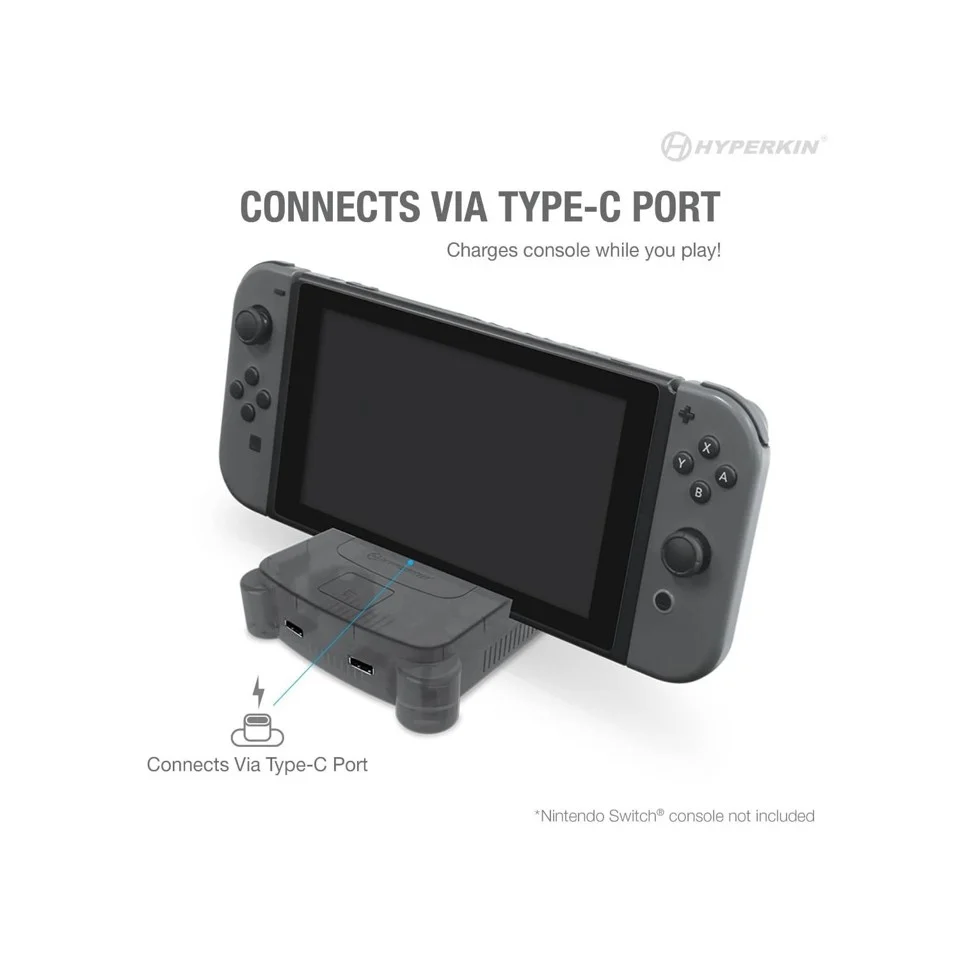 Hyperkin Retron S64 Console Dock- Switch (Smoke Gray)