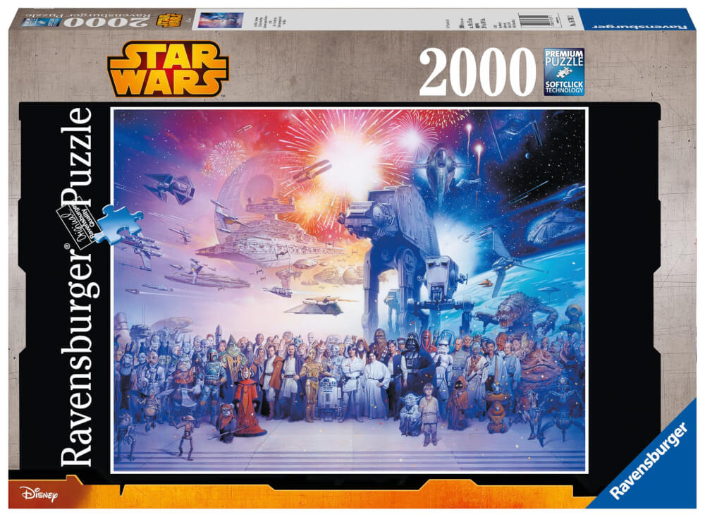 Ravensburger Puzzle 16701 - Star Wars Universum - 2000 Teile Star Wars Puzzle für Erwachsene und Kinder ab 14 Jahren