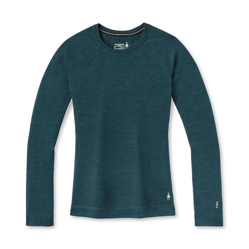 Smartwool CLASSIC THERMAL MERINO - Sous-couche Femme twilight blue heather