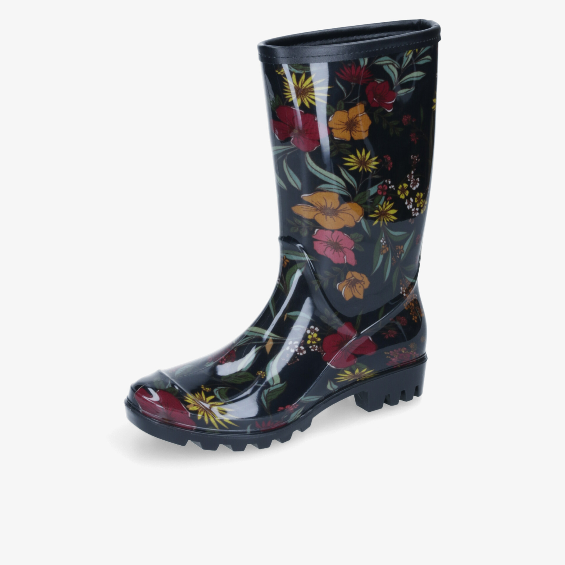 street shoes Damen Gummistiefel schwarz