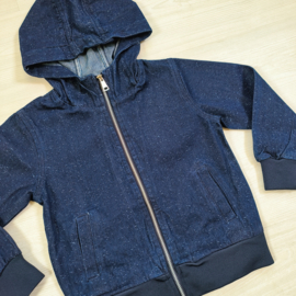 Only blue hooded boys vest