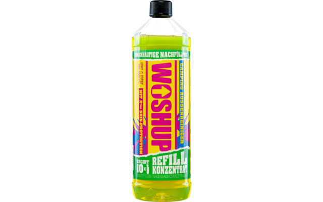 WOSHUP! Camping Cleaner Außenreiniger für Wohnwagen und Wohnmobile Refill Konzentrat 1 Liter
