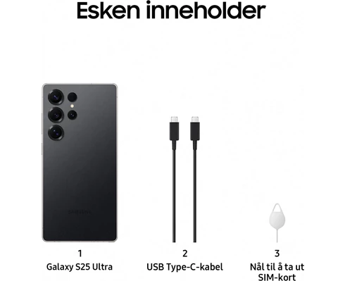 Samsung Galaxy S25 Ultra 1TB Titanium Black