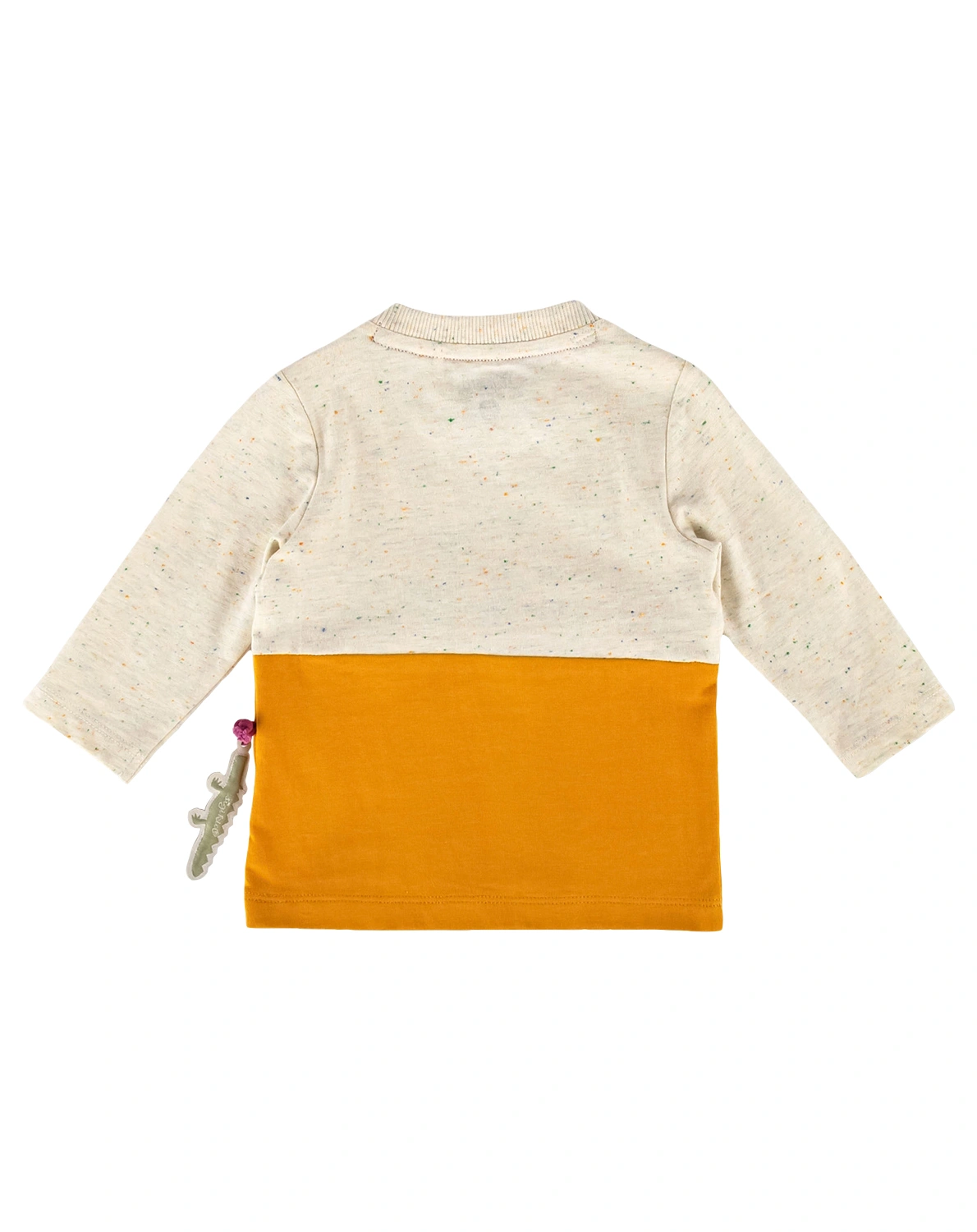 Langarmshirt B - WILD CROCODILE in beige