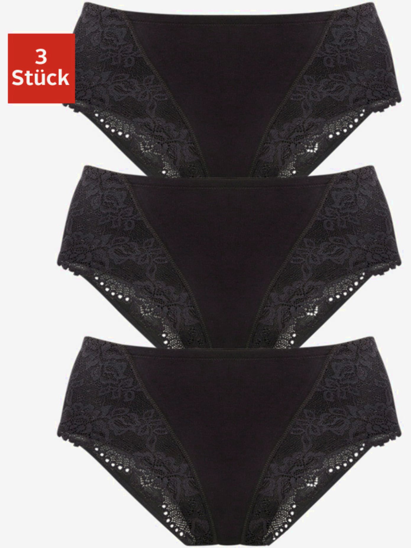 Slip gainant lot de 3 panties modelants