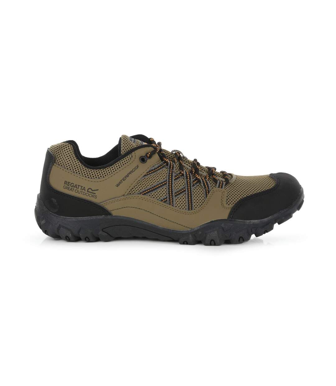 Regatta - Chaussures de randonnée EDGEPOINT - Homme (Beige foncé / Orange) - UTRG4168