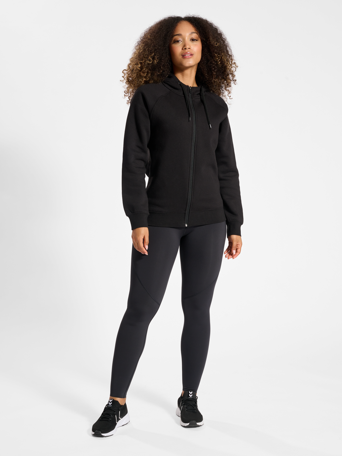 hmlRED HEAVY ZIP HOODIE WOMAN