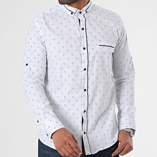 Chemise Manches Longues Blanc
