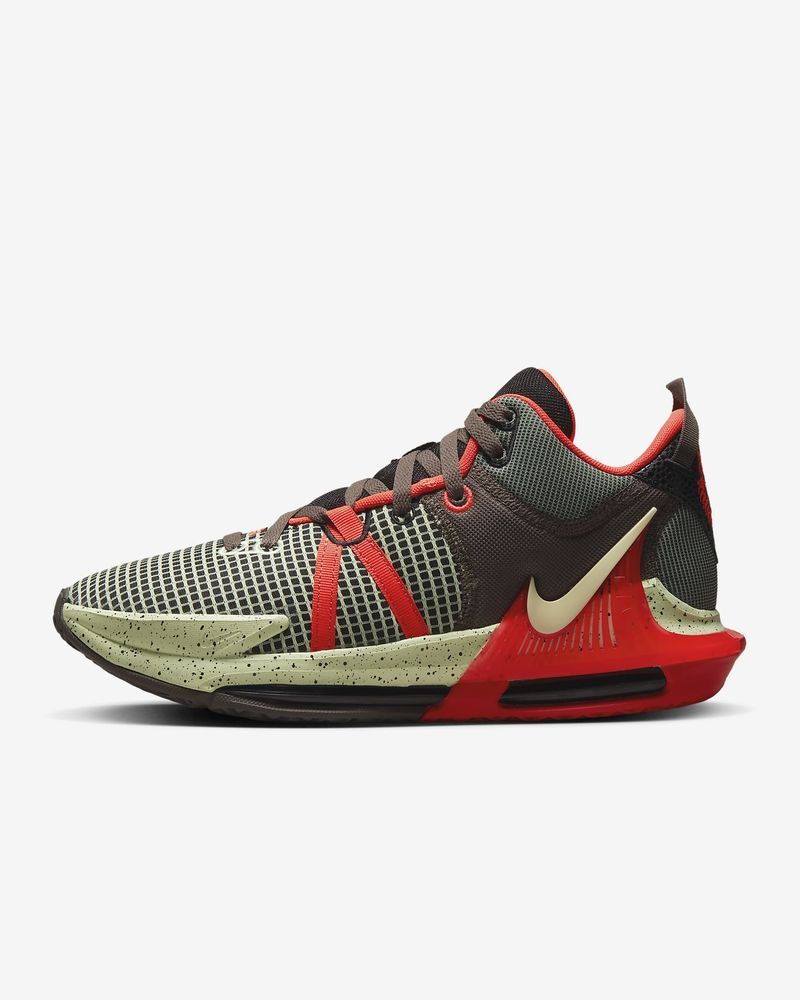 Chaussures de basket Nike Witness 7 Noir & Rouge Crimson pour homme