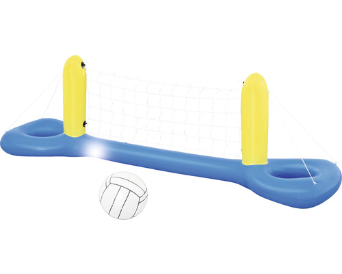 Bestway Waterspeelgoed Volleybalnet 244x64 cm Blauw Geel