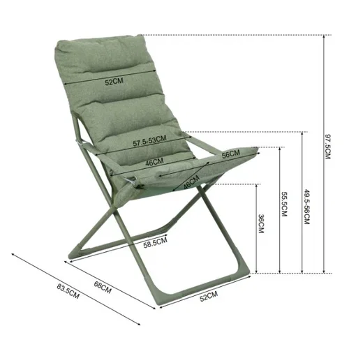 Solstol Visby Høyde 93 cm