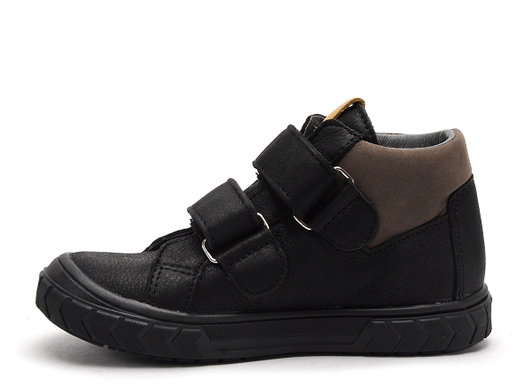 Bopy boots bottine enfant voltaire noir